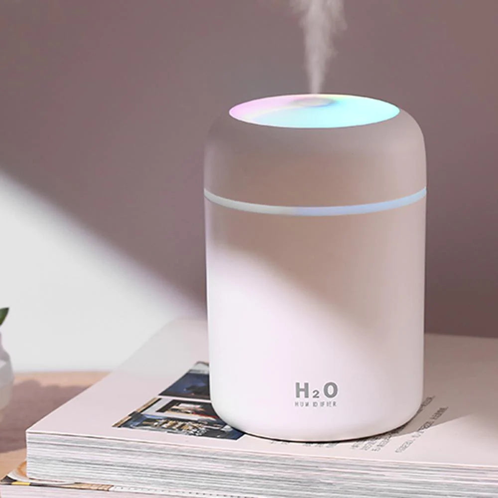 Revitalize Your Space: Mini Portable USB Air Humidifier & Aroma Diffuser - Perfect for Home, Office, and Car!