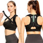 Shoulder Support Adjustable Back Pain Support Posture Corrector Brace Belt Strap