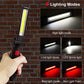 Bright & Versatile Rechargeable LED COB Work Light with Magnetic Base – Perfect for Mechanics!