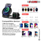 5Core Fast 3 in 1 Wireless Charging Station 10W Phone Watch Earpod Charger