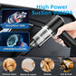 Powerful 120W Cordless Handheld Vacuum Cleaner - Compact & Portable for Home and Car Cleaning