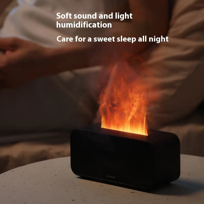 Flame Aroma Diffuser: Ultimate USB Aromatherapy & Humidifier Combo