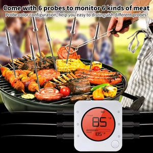 Premium Wireless Meat Thermometer with Dual Probes for BBQ, Oven, and Grill Cooking