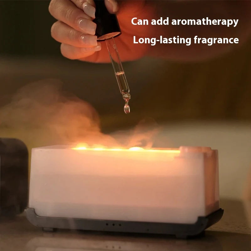 Flame Aroma Diffuser: Ultimate USB Aromatherapy & Humidifier Combo