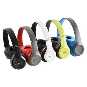 Wireless Bluetooth 5.0 Headphones Headset Over-Ear FM Radio MIC Foldable TF Card