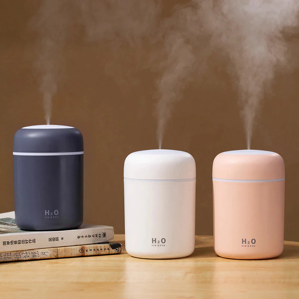 Revitalize Your Space: Mini Portable USB Air Humidifier & Aroma Diffuser - Perfect for Home, Office, and Car!