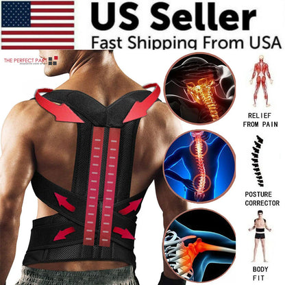 DMF Extreme ProPosture Vest - Achieve Perfect Posture & Alleviate Pain for Men and Women